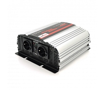 Інвертор напруги Carspa-1200-122 (1200Вт), 12/220V, approximated, 1Shuko, USB, клеми, Box Q4