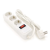 Подовжувач мережі GREELITE SP3, 220В 10А, 3 розетки, 5 м