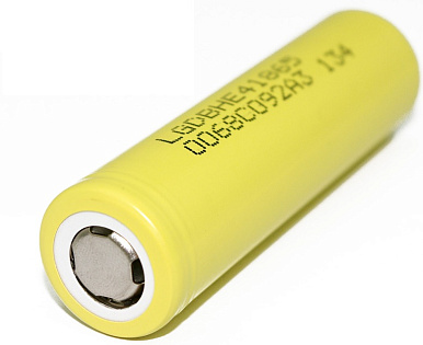 Аккумулятор 18650 Li-Ion LG LGDBFIE41865 (LG HE4), 2500mAh, 20A