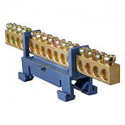 Шина нульова 15 отворів під DIN-рейку Q25