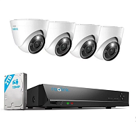 Комплект відеоспостереження Reolink RLK8-1200D4-A 2.8 mm