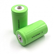 Аккумулятор PKCELL 1,2V R20 D 10000mAh, Ni-MH Rechargeable Battery, в шринке цена за штуку
