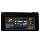 Аккумулятор LP LiFePO4 12,8V - 160 Ah (2048Wh) (BMS 80A/40А) пластик для ИБП