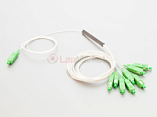 PLC Splitter (Сплиттер) 1x6, SC/APC, 900 um, G657A