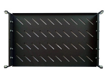 Полка универсальная U-FS-45-BLACK на 4 точки для шкафа/стойки глубиной 450 (300)