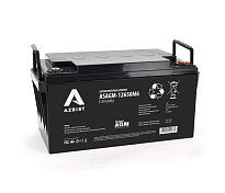 Акумулятор Super AGM ASAGM-12650M6, Black Case, 12V 65.0Ah 