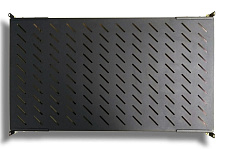 Полка универсальная U-FS-100-BLACK на 4 точки для шкафа/стойки глубиной 1000 (800)