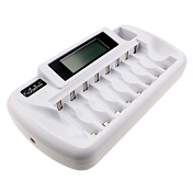 Зарядное устройство универсальное VIWIPOW, 9 каналов, LED инд.