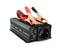 Инвертор напряжения CARMAER2000W, 12 / 220V с аппроксимированной синусоидой, 1 универсальная розетка