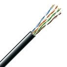 Кабель витая пара Cat.5e U/UTP 4x2x24 AWG PE, внешний, 305 м