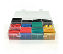 Комплект термозбіжної трубки діаметром: 1,5 мм, 2,0 мм, 3,0 мм, 4,0 мм, 5,0 мм, 6.0 мм, 8.0 мм, 10.0 мм