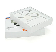 Набор WUW-50T Power bank+TWS EARBUDS+СЗУ2,4А+кабель 3 в 1. White, Box