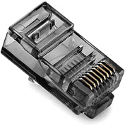 Коннектор RJ-45 8P8C UTP Cat-5 (100 шт/уп.) Q100 Black