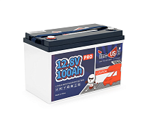 Аккумуляторная батарея LiFePO4 Timeusb 12V 100Ah Pro, 1280Wh, BMS 100A, 330*172*216мм