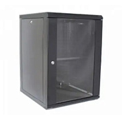 Шафа настінна 15U 600х600 розбірна WMNC66-15U-FLAT-BLACK