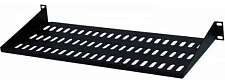 Полиця консольна CS-200-1U-BLACK для шафи глибина 200мм 1U