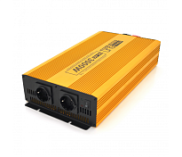 Інвертор напруги Mexxsun MXSPSW-3000, 12V / 220V, 3000W з правильною синусоїдою, 2 Shuko, клемні