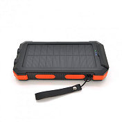 Power bank 20000 mAh Solar,(5V / 200mA), 2xUSB, 5V / 1A / 2,1A, USB &lt;-&gt; microUSB