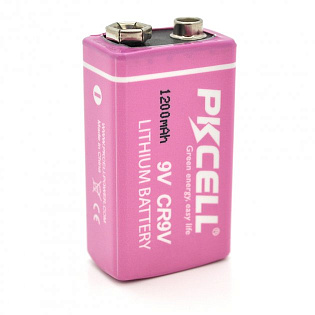 Батарейка литий-оксид-магниевая PKCELL LiMno2, CR9V 1200mAh 3.6V