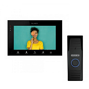 Комплект видеодомофона SQ-07MTHD черный + Панель вызова ML-15HD черная