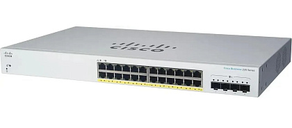 Коммутатор Cisco CBS220-24P-4X-EU
