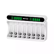 Зарядний пристрій універсальний BESTON, 8 каналів LED інд.