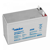 Акумуляторна батарея AGM GP1290L5 12 V 9 Ah (СПЕЦ КЛЕММА) White