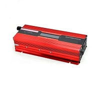 Инвертор напряжения V-TEK+LCD 2000ВА(1200Вт), 12 / 220V, approximated, 1 универсальная розетка+USB, 