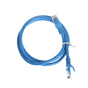 Патч-корд литой, UTP, RJ45, Cat.6, 3m, синий, Cu (медь)	