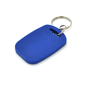 Универнсальный брелок с кодом Mifare 1k + EM4100 синий