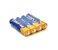 Батарейка солевая PKCELL 1.5V AAA/LR03, 4 штуки в shrink, Q10/300