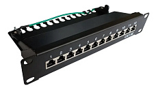 Патч-панель 12 портов 10&quot; экранированная SFTP кат. 5Е