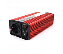 Инвертор напряжения ABAX OBS-1206 с правильной синусоидой, 600W, 12 / 220V, 1 Shuko, Box