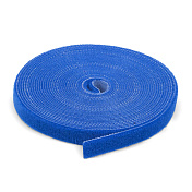 Стяжки на липучке ширина 15мм, рулон 50м, синие, цена за рулон