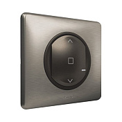 Умный беспроводной выключатель жалюзи Celiane with NETATMO, графит