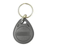Брелок Emarine с кодом EM4100 плоский, 125 KHz , 64 bit, серый