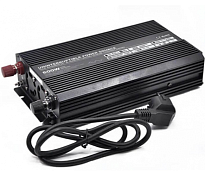 Інвертор напруги Carspa-UPS600-122 (600Вт), 12/220V, із зарядним пристроєм 10А! approximated, 1