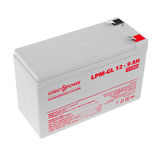 Аккумулятор гелевый LPM-GL 12 - 9 AH