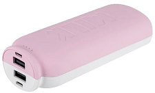 Powerbank (Polymer Battery) Remax Milk Couple RPP-28, 2xUSB, 5V, 1A, 11000mAh, Pink, Blister