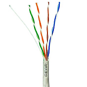 Кабель вита пара CAT.5E UTP CCA(25%) 4Px2x0.51, внутрішній, бухта 100м