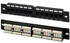 Патч-панель 10&quot; UTP 12 портов кат. 5Е