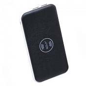 Power bank GOLF GF-W2 с беспроводной зарядкой 8000mAh, Mix color, Blister